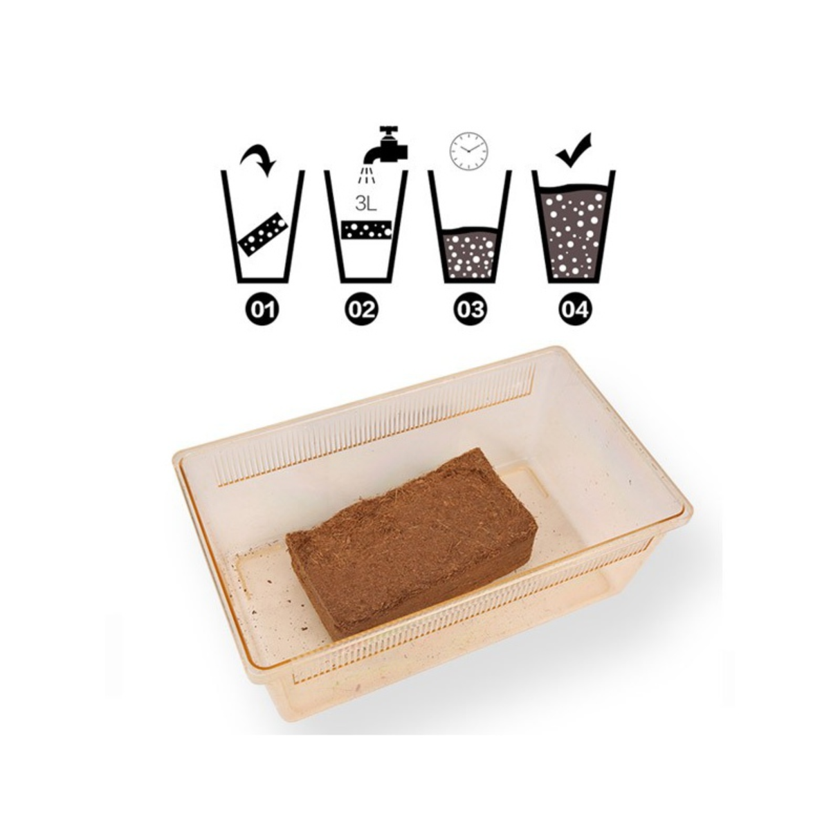 Repti-Zoo Coconut fibre substrate 8l