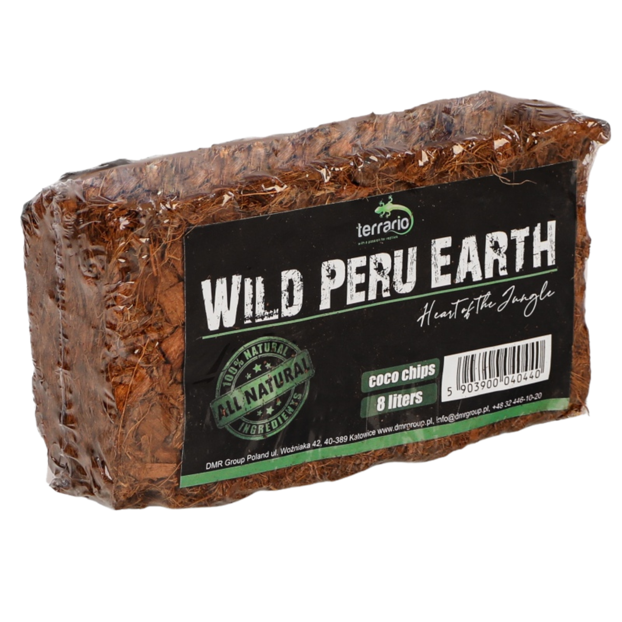 Terrario Wild Peru Earth 7l 650g - coconut chips substrate