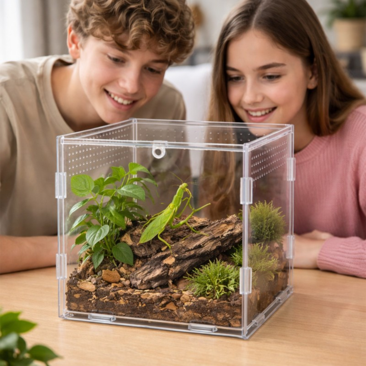 Terrario MicroAir Hab - acrylic terrarium 15x15x15cm