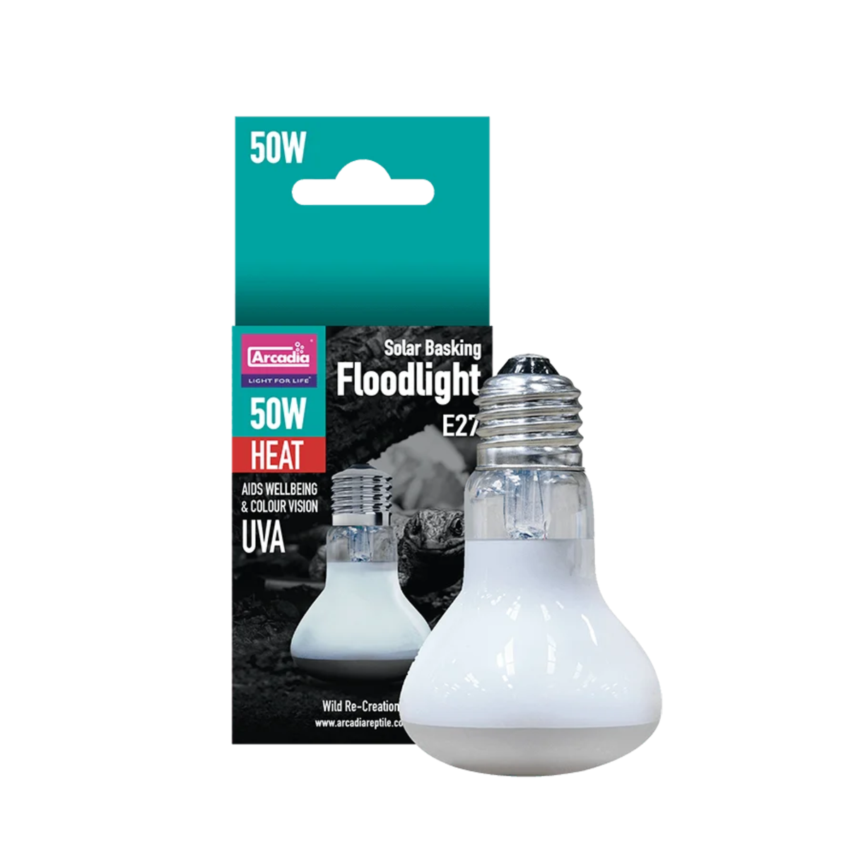 Arcadia Solar Basking Floodlight 50 WATT