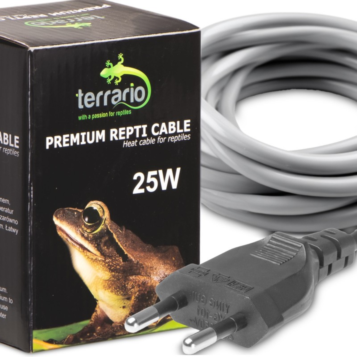 Terrario Premium Repti Cable 25W - waterproof heating cable for terrarium 6.5m
