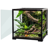 Repti-Zoo Glass Terrarium 45x45x45cm - glass terrarium with metal mesh