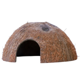Terrario CocoCave L - natural coconut half