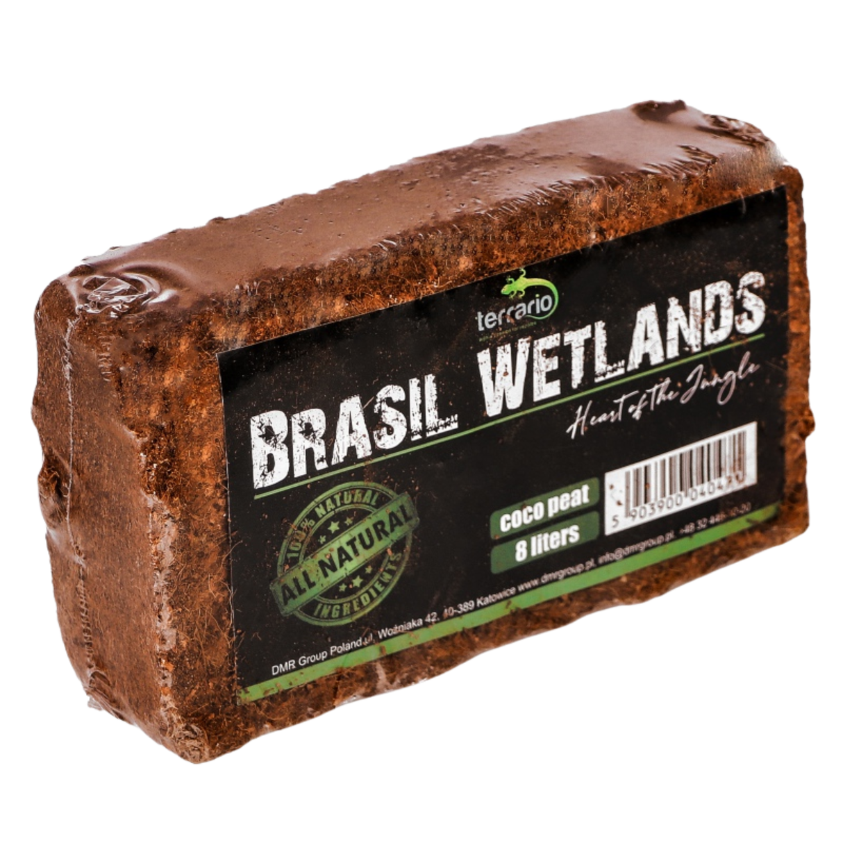 Terrario Brazil Wetlands 7l 650g - substrate made from coconut fibers