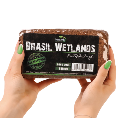 Terrario Brazil Wetlands 7l 650g - substrate made from coconut fibers