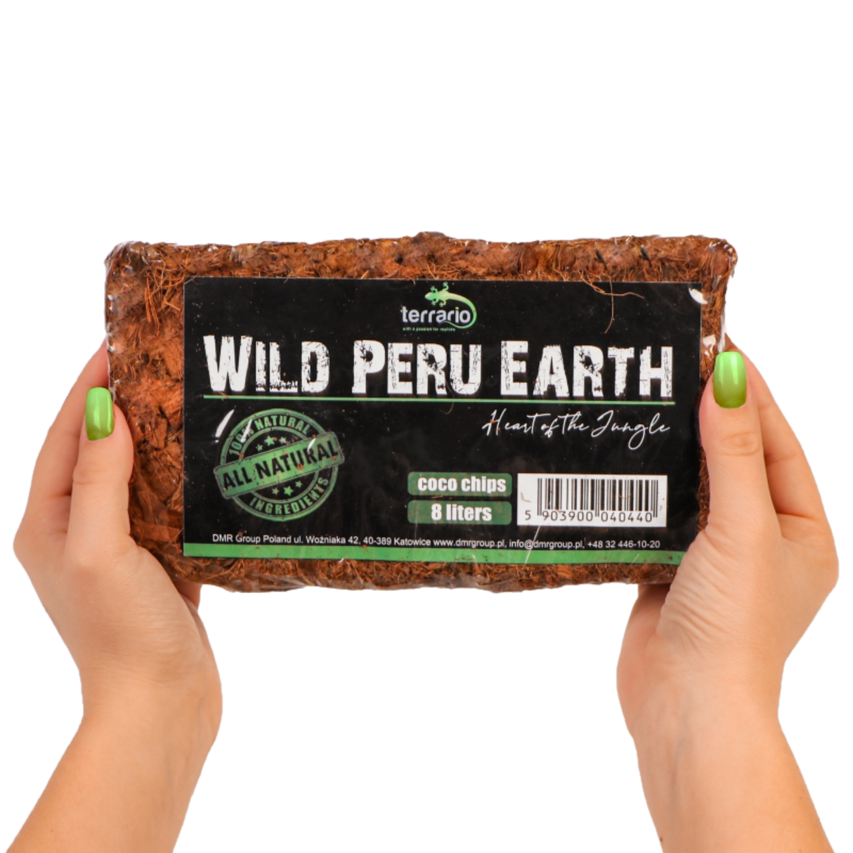 Terrario Wild Peru Earth 7l 650g - coconut chips substrate