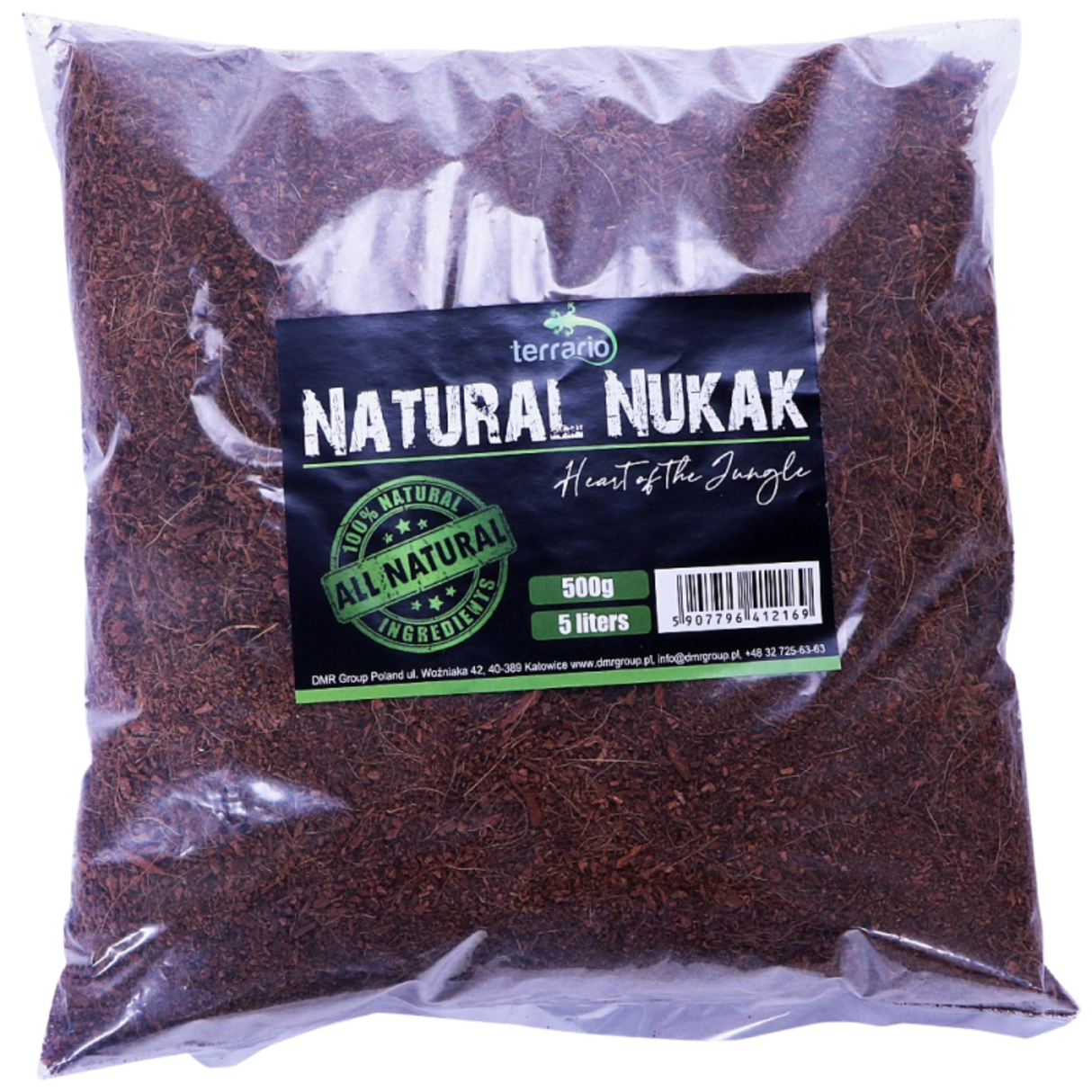 Terrario Natural Nukak 5l 500g - substrate made of coconut fibers
