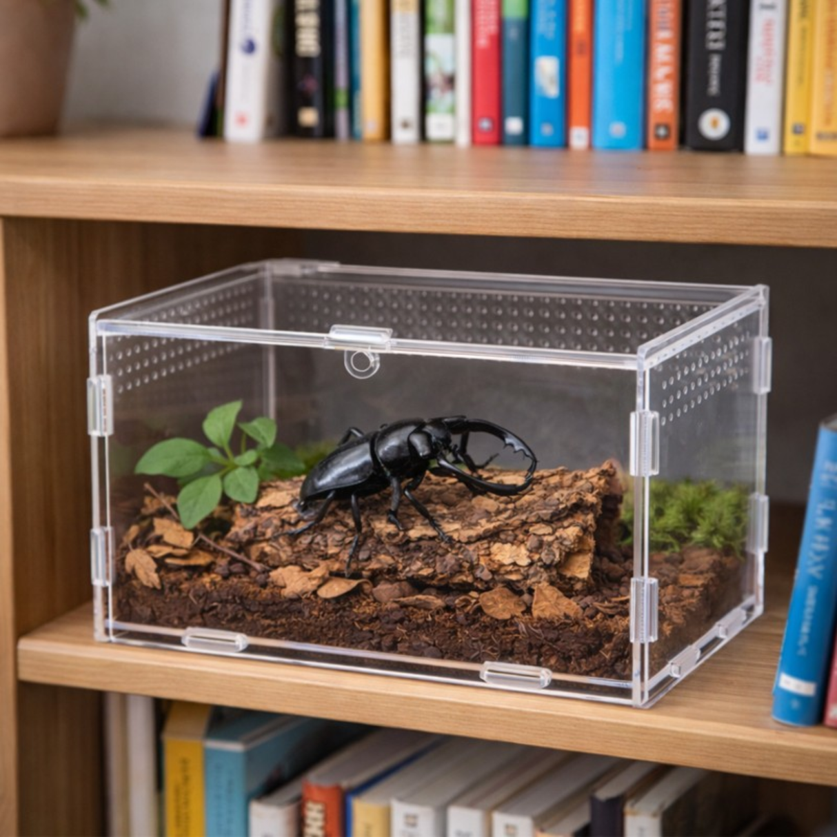 Terrarium MicroHab Air - acrylic terrarium 20x12x12