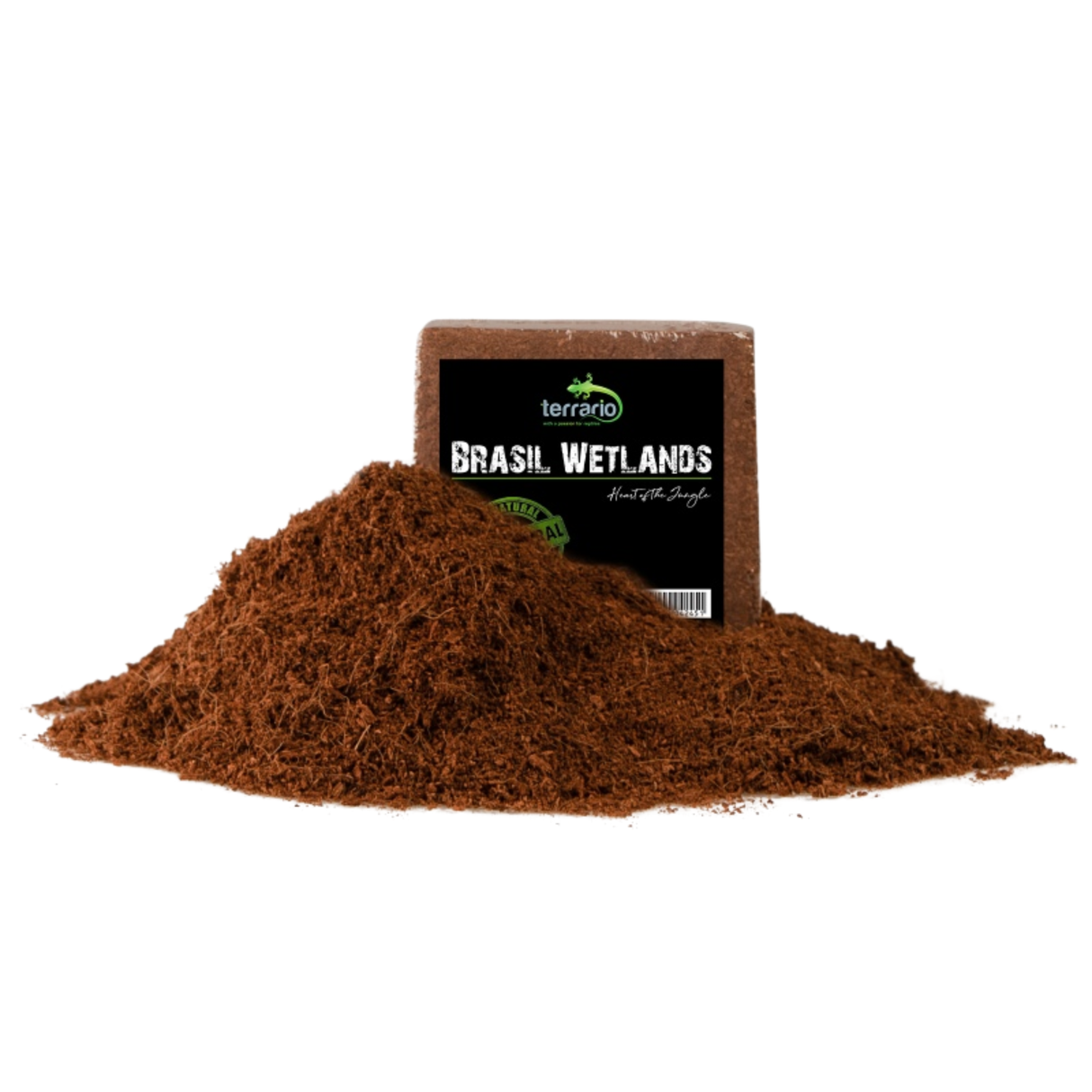 Terrario Brazil Wetlands 1.5l - substrate made from coconut fibers