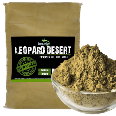 Terrario Leopard Desert 1kg - cracked desert soil substrate