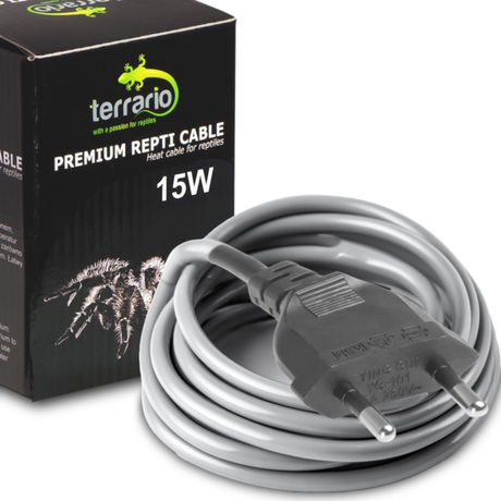 Terrario Premium Repti Cable 15W - waterproof heating cable for terrarium 5.5m