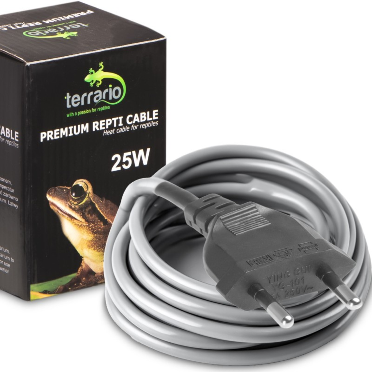 Terrario Premium Repti Cable 25W - waterproof heating cable for terrarium 6.5m