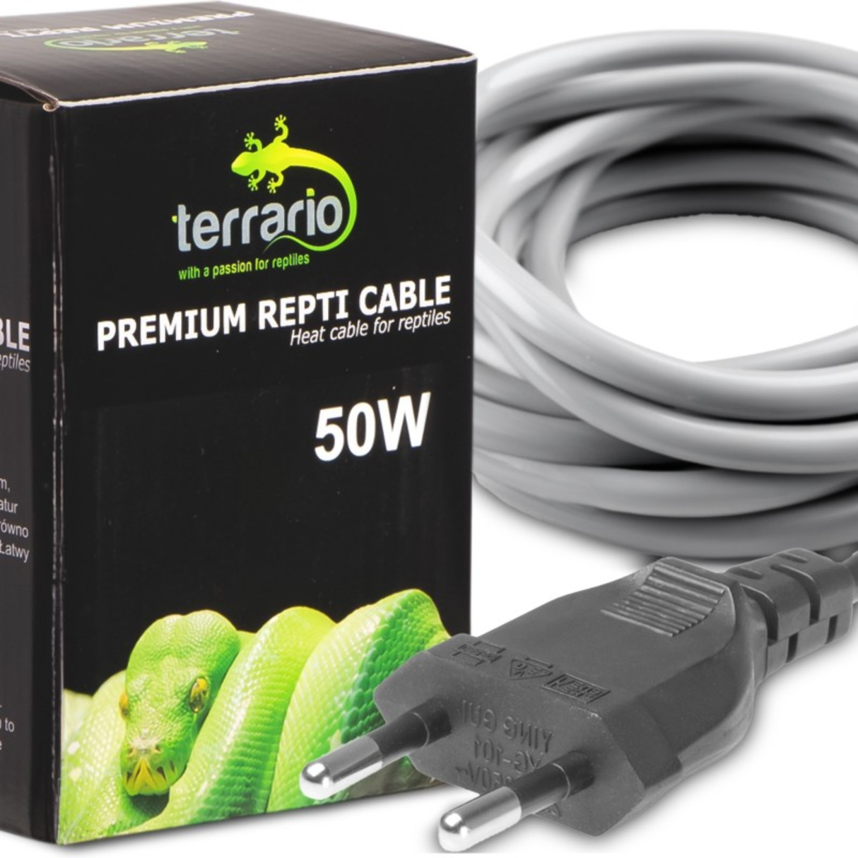 Terrario Premium Repti Cable 50W - waterproof heating cable for terrarium 8.5m